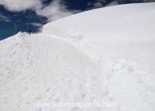 Exploring the Dachstein massif in Austria